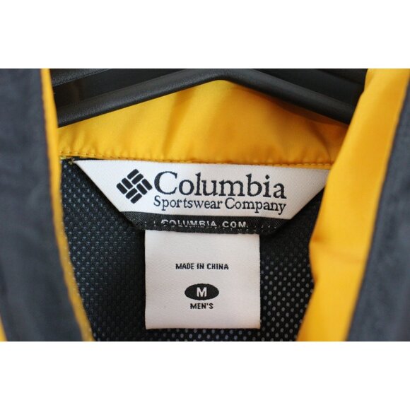 Columbia Mens Medium Packable Nylon Windbreaker Jacket H693 - Picture 3 of 6